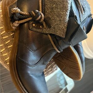 Rieker dark blue bootie boot